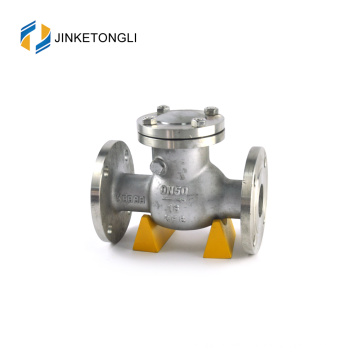 JKTLPC018 vertical flapper carbon steel flow control 3/4 inch check valve